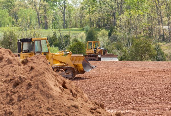 Bulldozer Land Clearing in Fort Collins